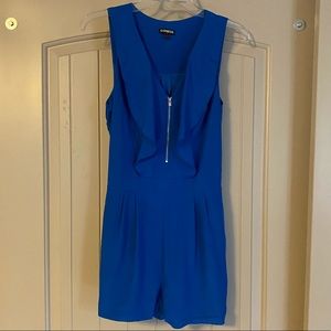 Express blue romper